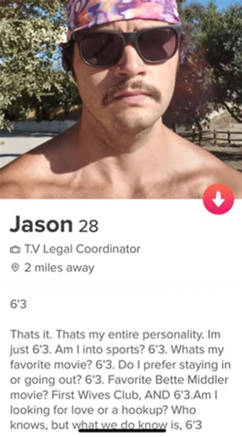 decent tinder bios